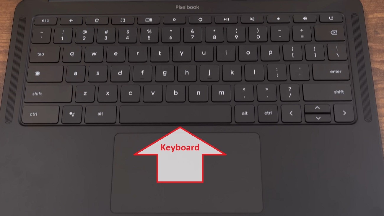 Google Pixelbook Go Chromebook Keyboard