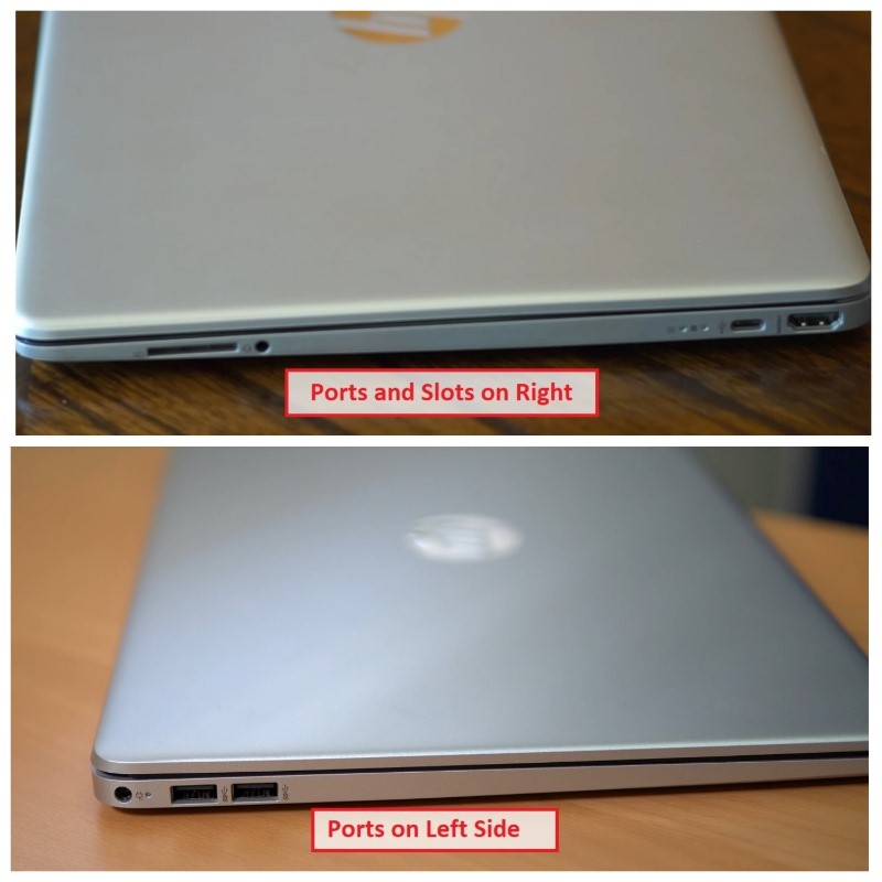 HP Flagship Laptop Ports