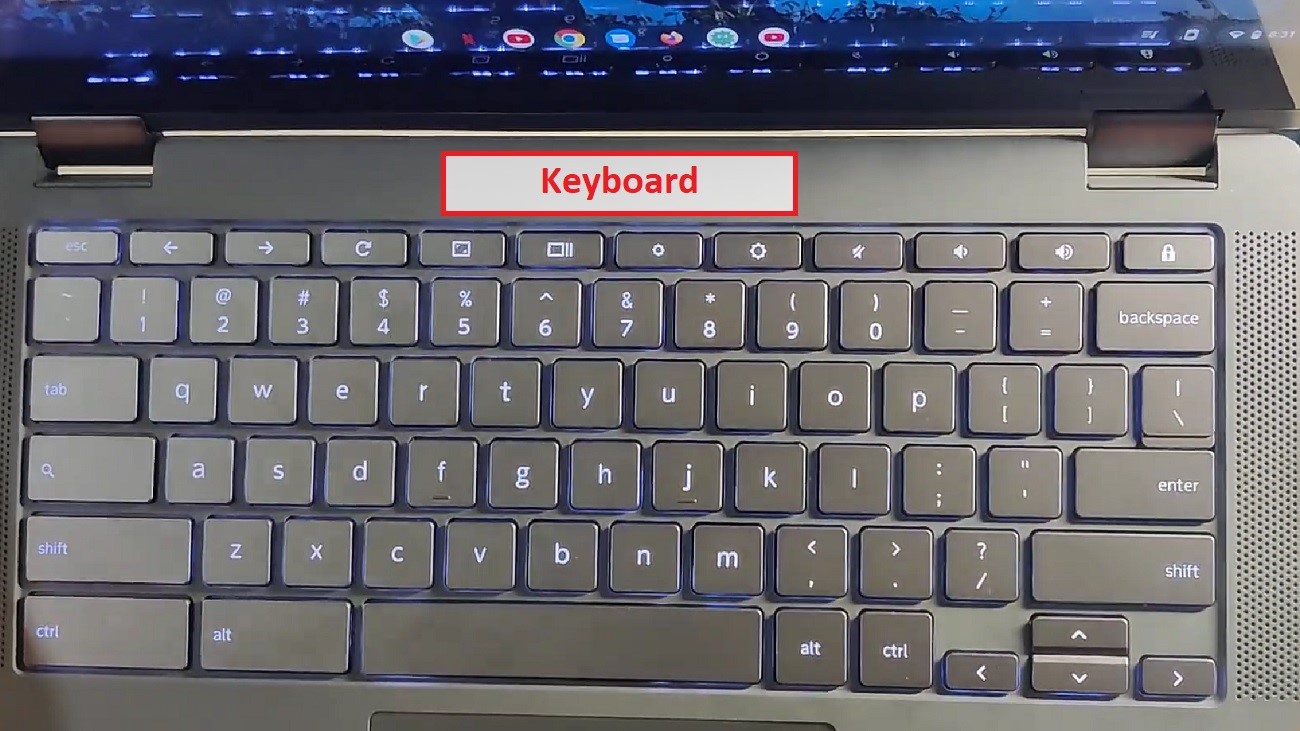 Lenovo Chromebook Flex 5 Keyboard