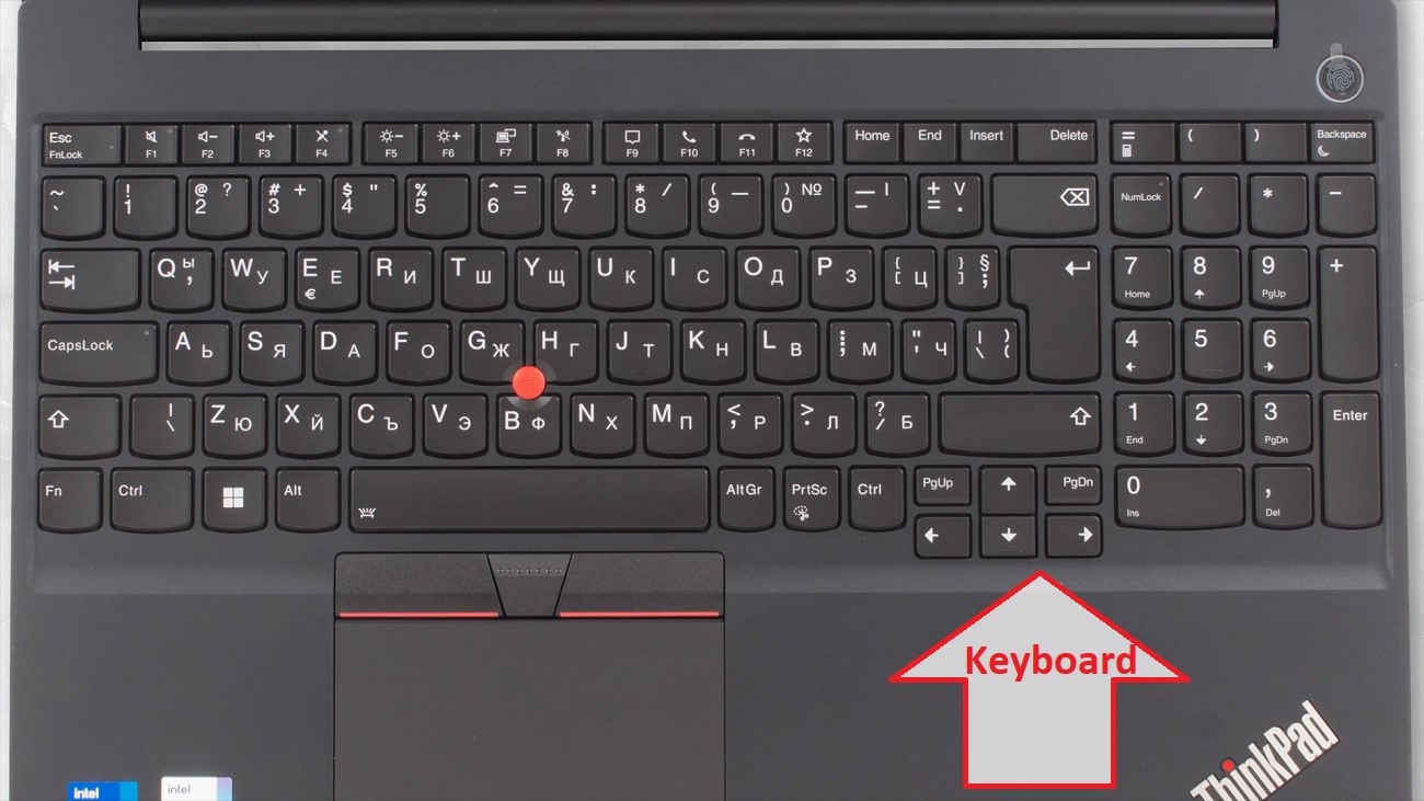 Lenovo ThinkPad E15 Laptop Keyboard