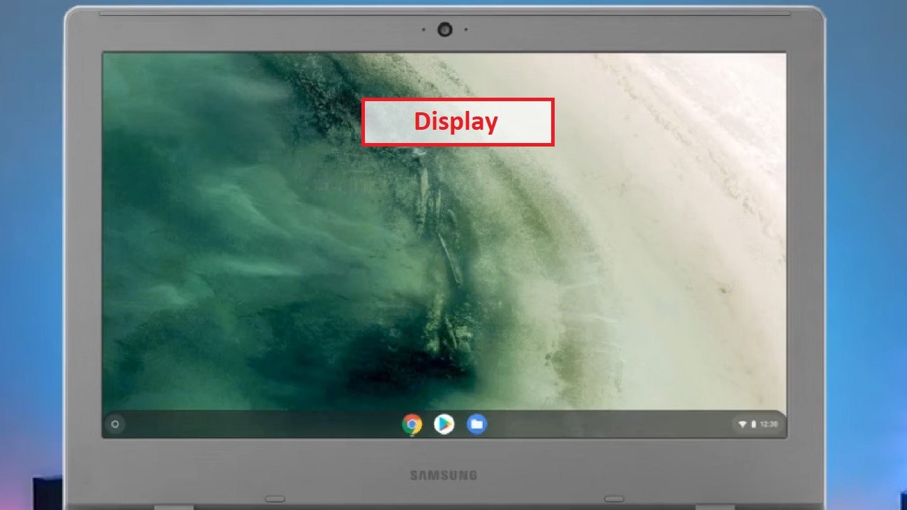 Samsung Chromebook 4 Display