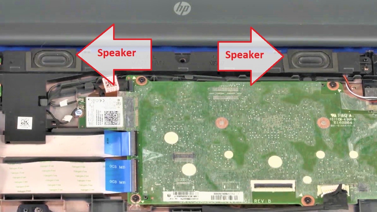 HP Chromebook 14 ca050nr Speaker
