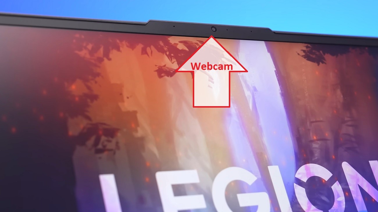 Lenovo Legion 5 Gaming Laptop Webcam