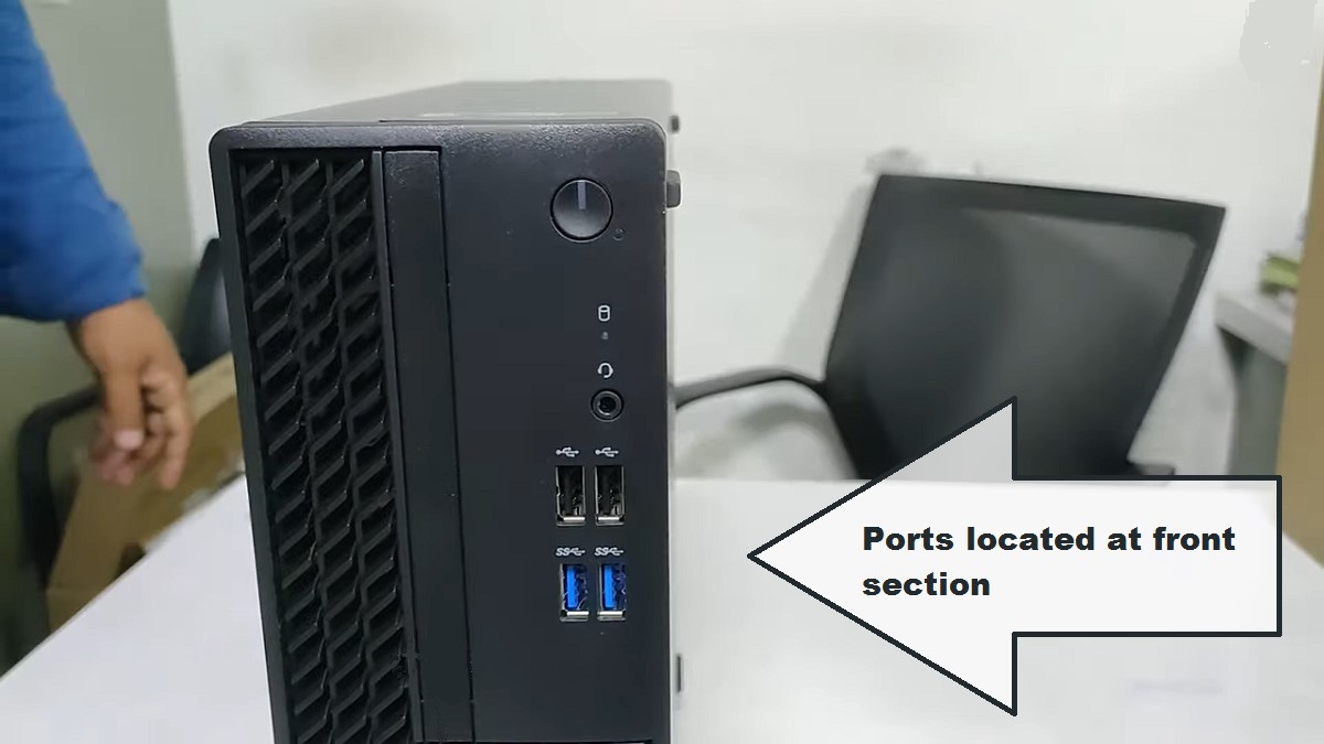 Dell OptiPlex 3080 Front Side Ports