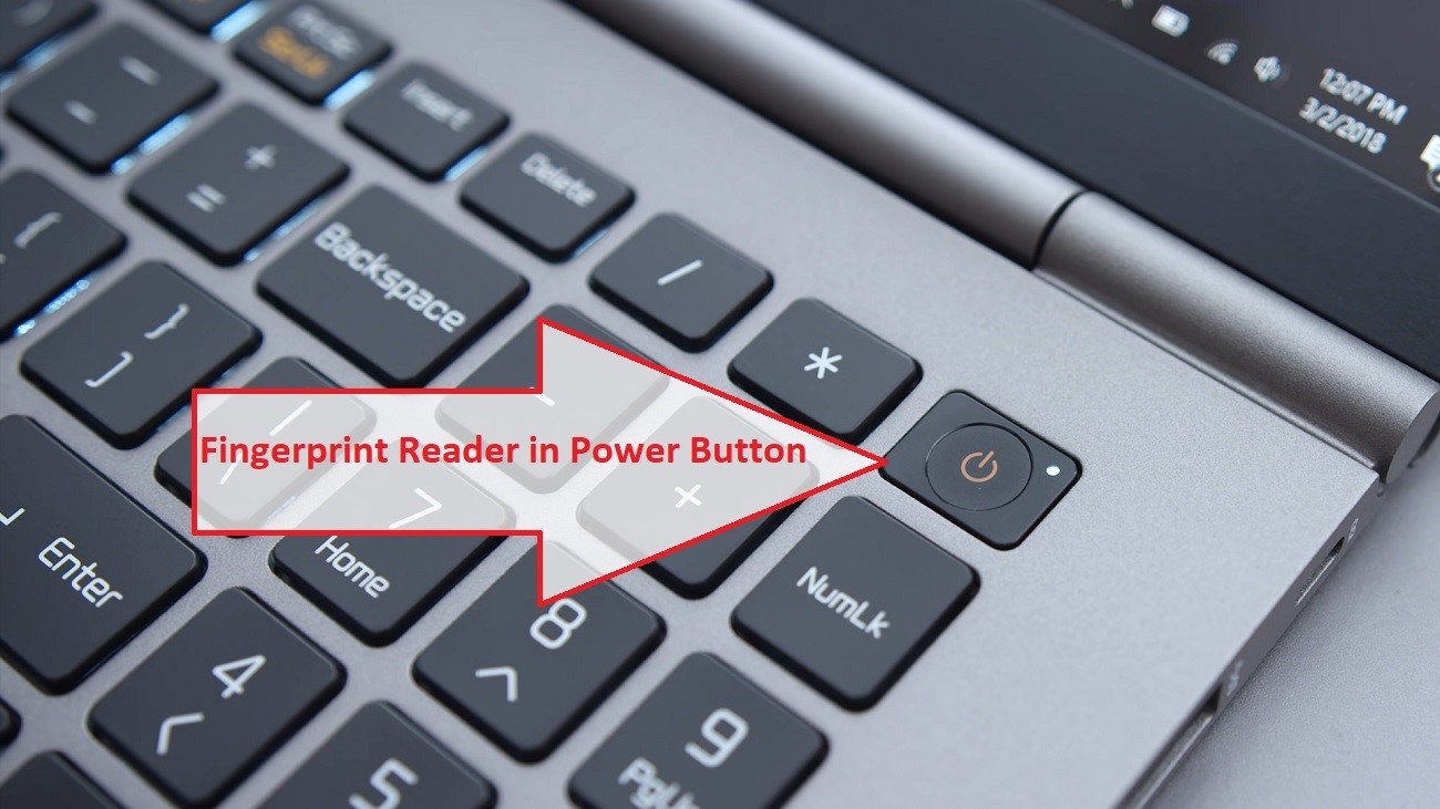 LG Gram 15Z980 Laptop Fingerprint Reader