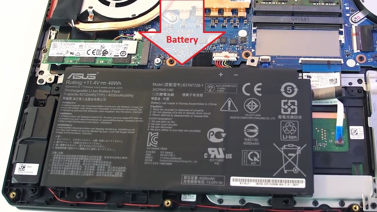 Asus TUF FX505DT Gaming Laptop Battery