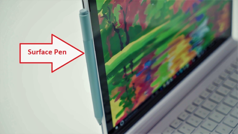 Microsoft Surface Book 2 in 1 Laptop Surface Pen