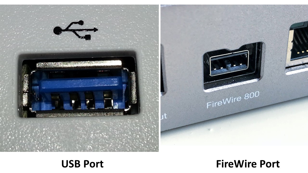 Differences Between USB Port and FireWire Port