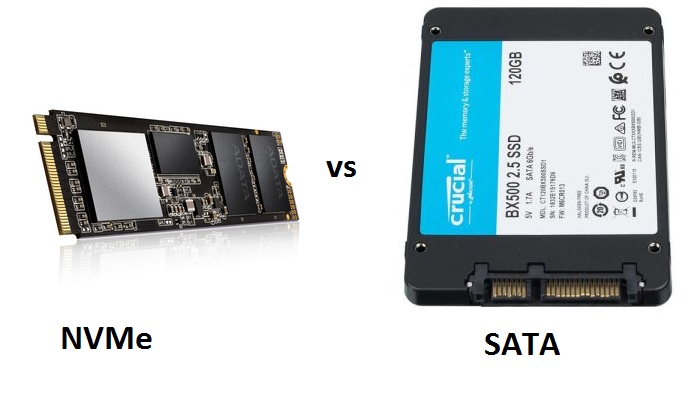 Differences Between NVMe and SATA