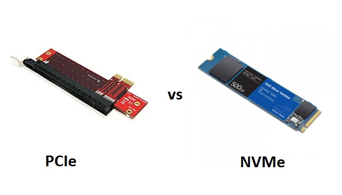 Differences Between PCIe and NVMe