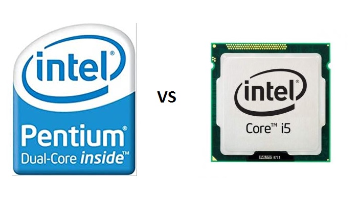 Differences between dual core and i5