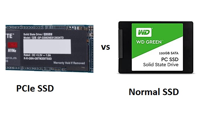 PCIe SSD vs Normal SSD