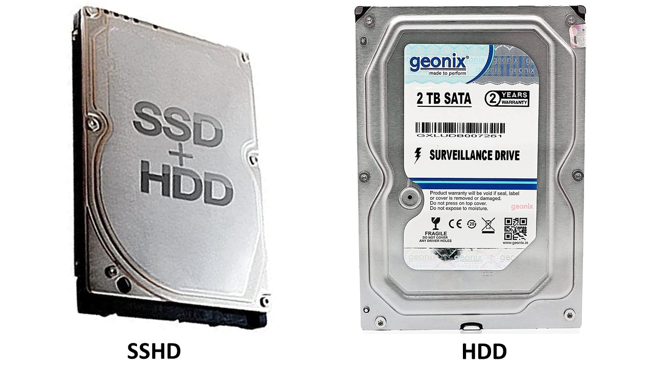 Differences Between SSHD and HDD