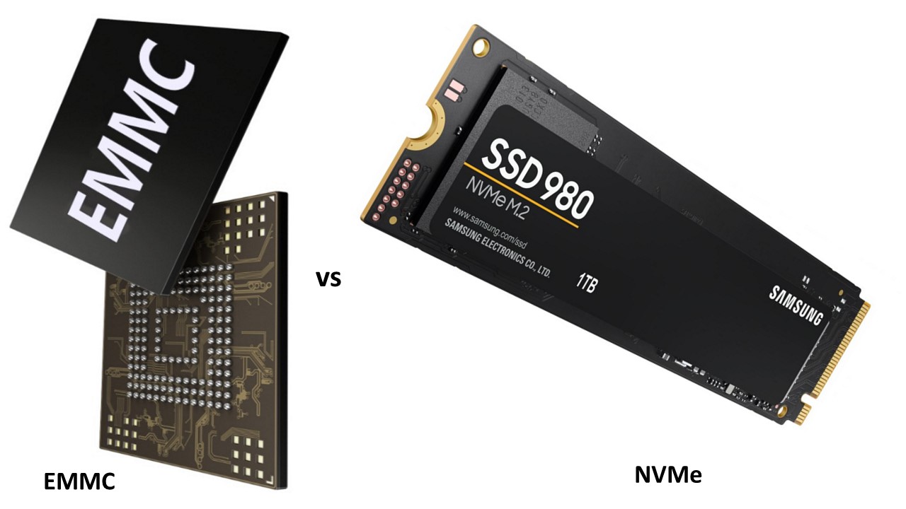 Differences Between eMMC and NVMe
