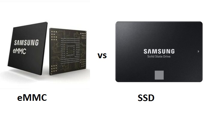 Differences Between eMMC and SSD