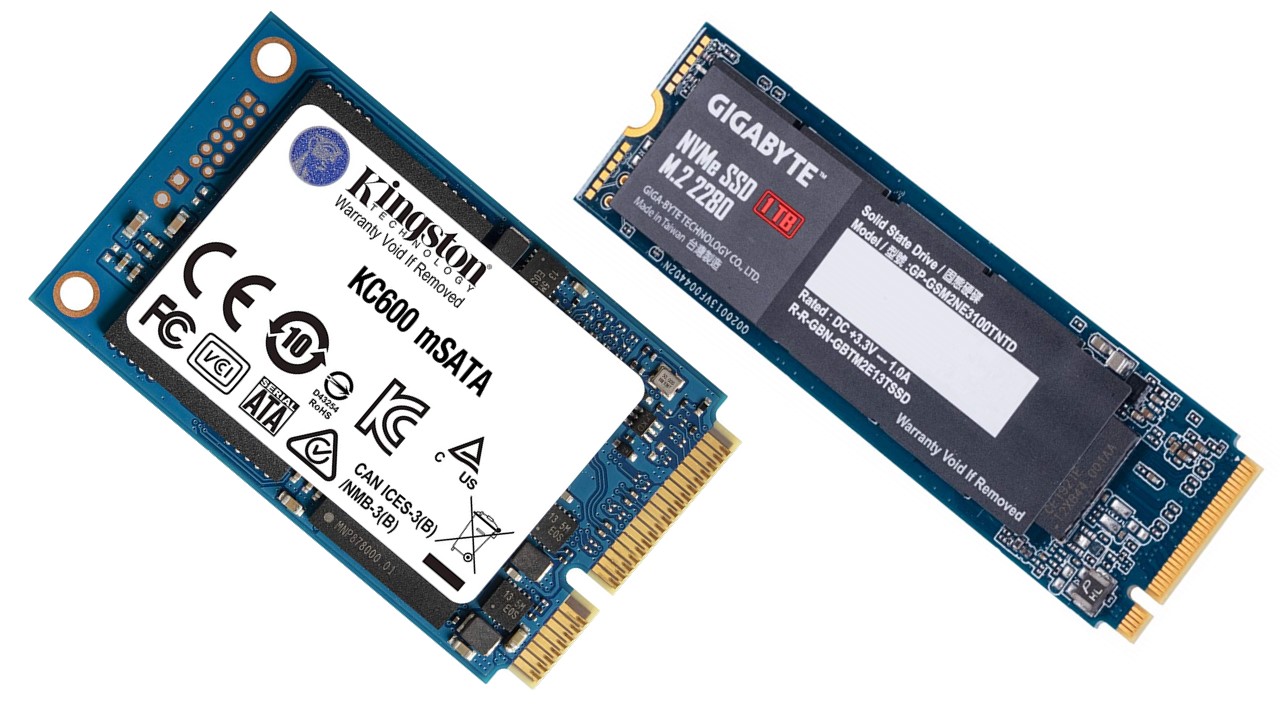 Differences Between mSATA and NVMe
