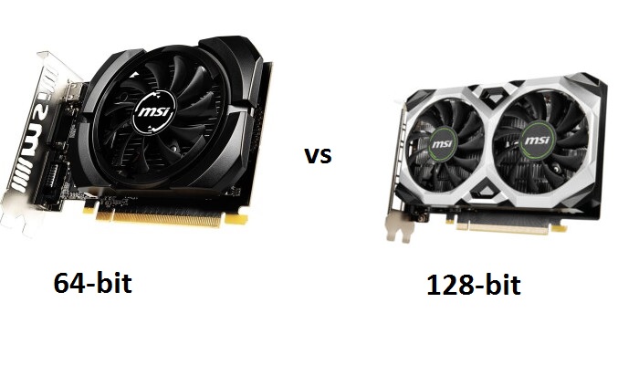 Differences Between 64 bit and 128 bit GPU