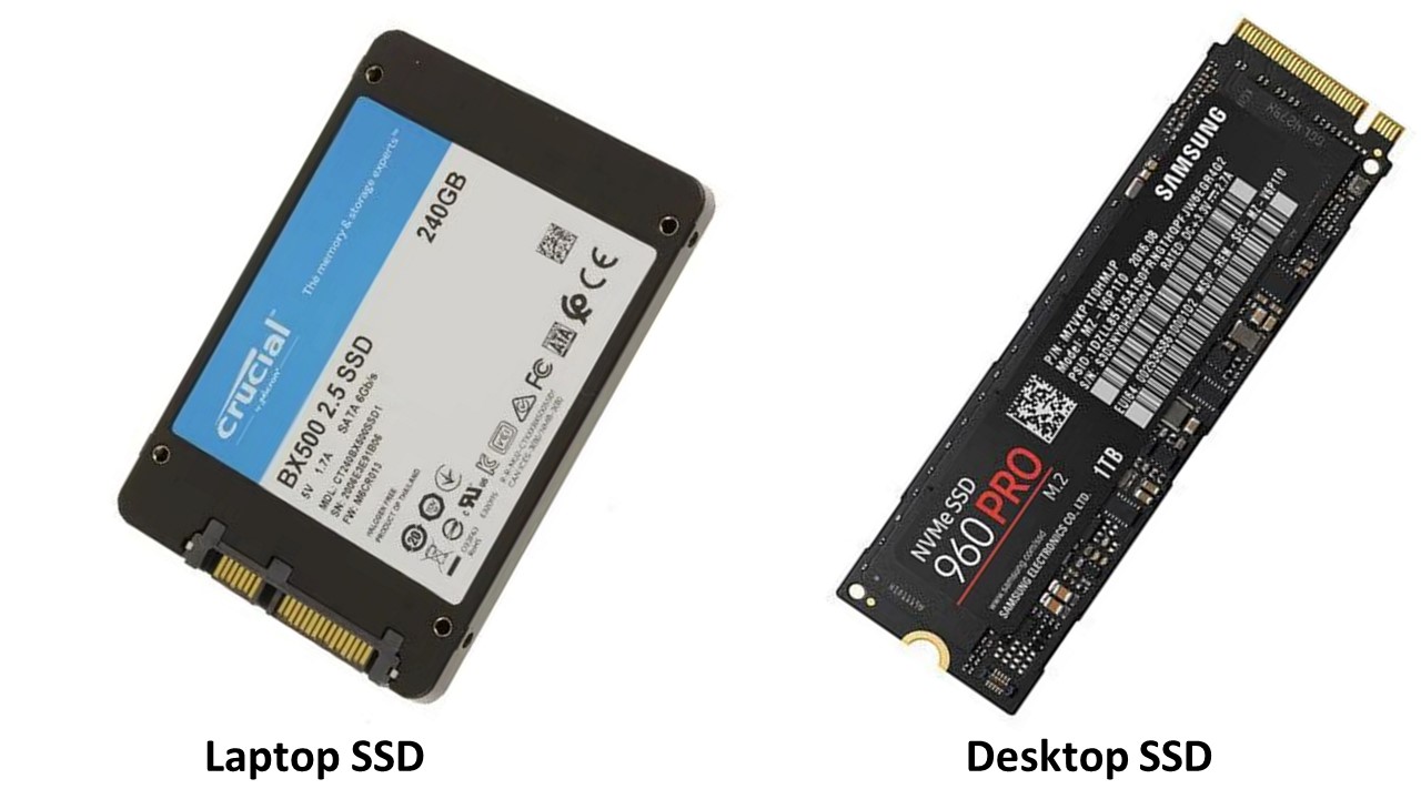 Differences Between Desktop and Laptop SSD