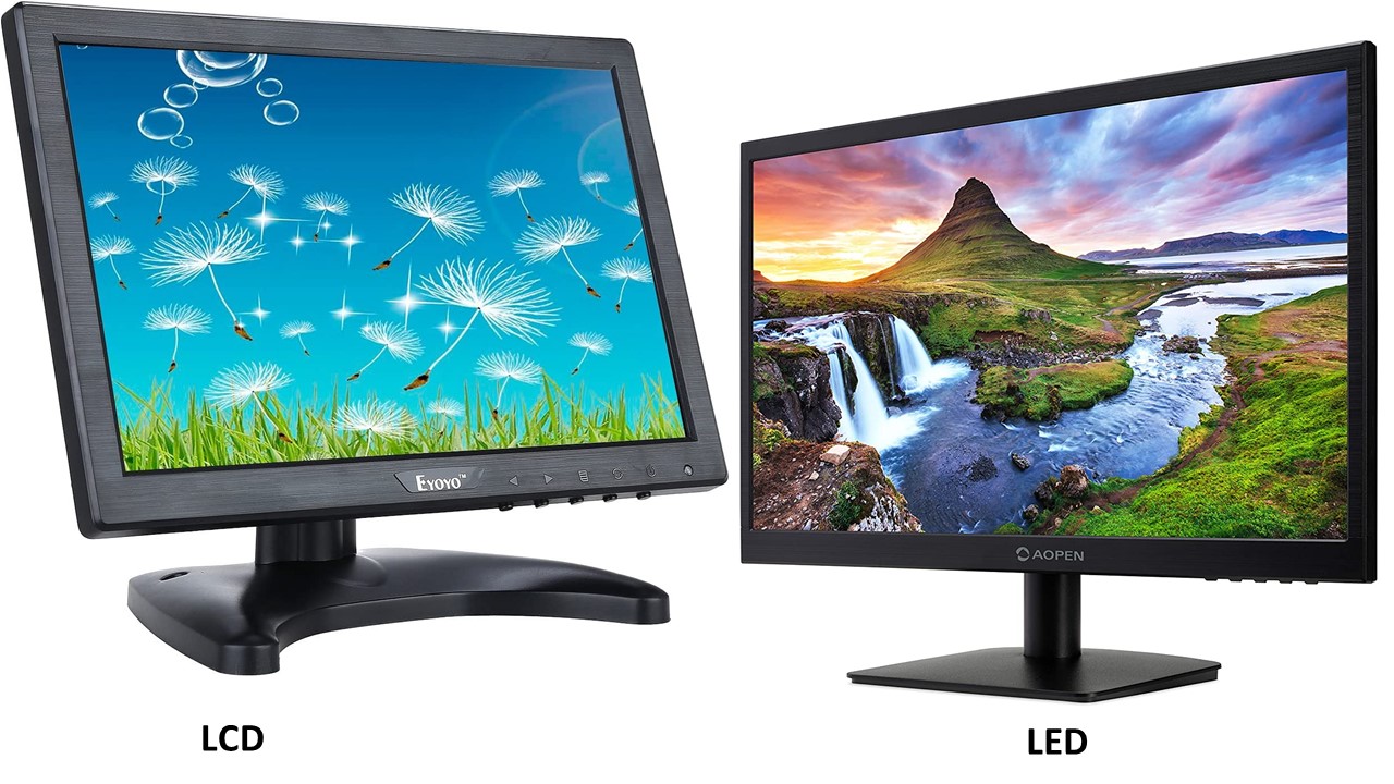 Differences Between LED and LCD Monitors