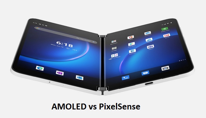 AMOLED vs PixelSense