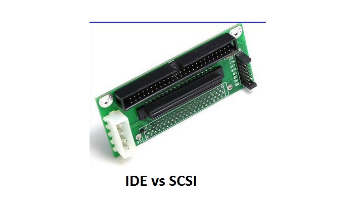 Differences Between IDE and SCSI Standards