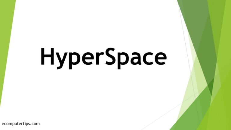 What is HyperSpace