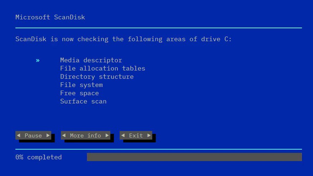 What is ScanDisk