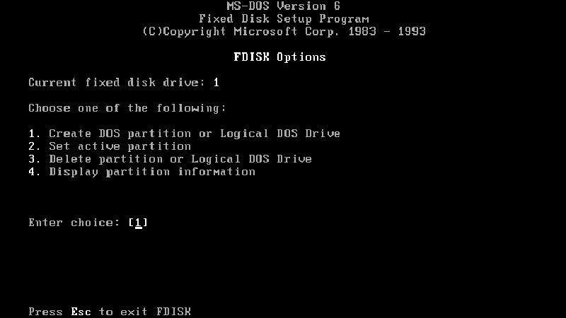 What is fdisk