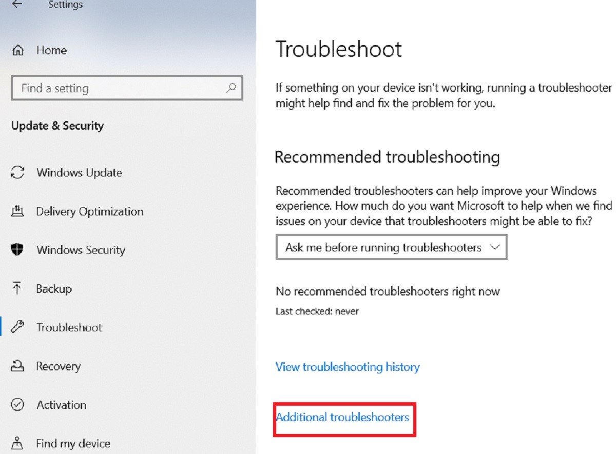 Use Network Adapter Troubleshooter