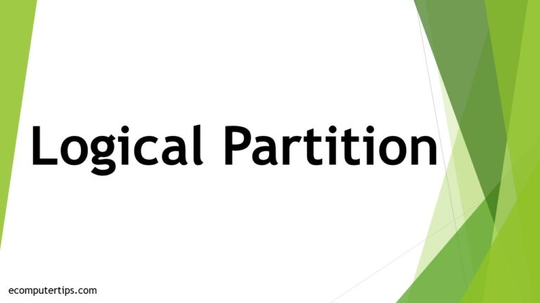 What is Logical Partition