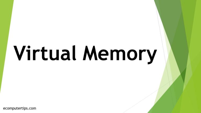 What is Virtual Memory