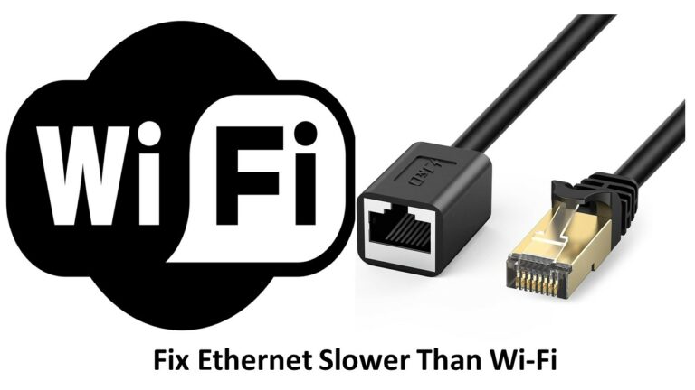 Fix Ethernet Slower Than Wi-Fi