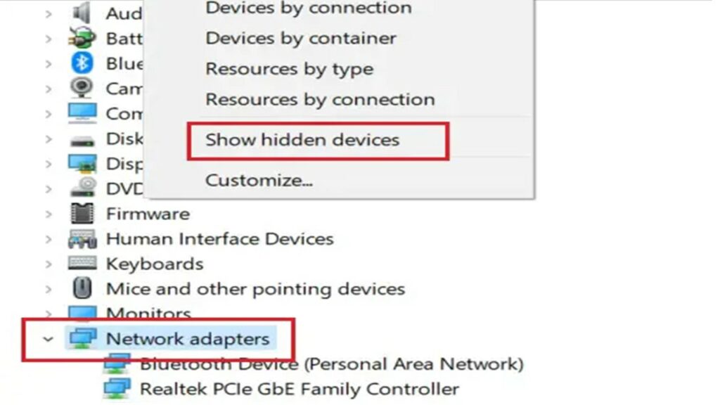 How to Fix Missing Network Adapters in Windows