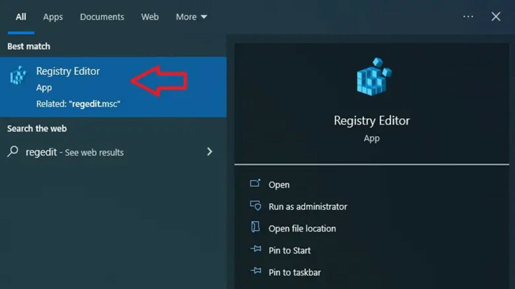 How to Open Windows Registry