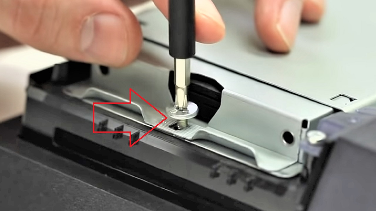 Replacing the screw