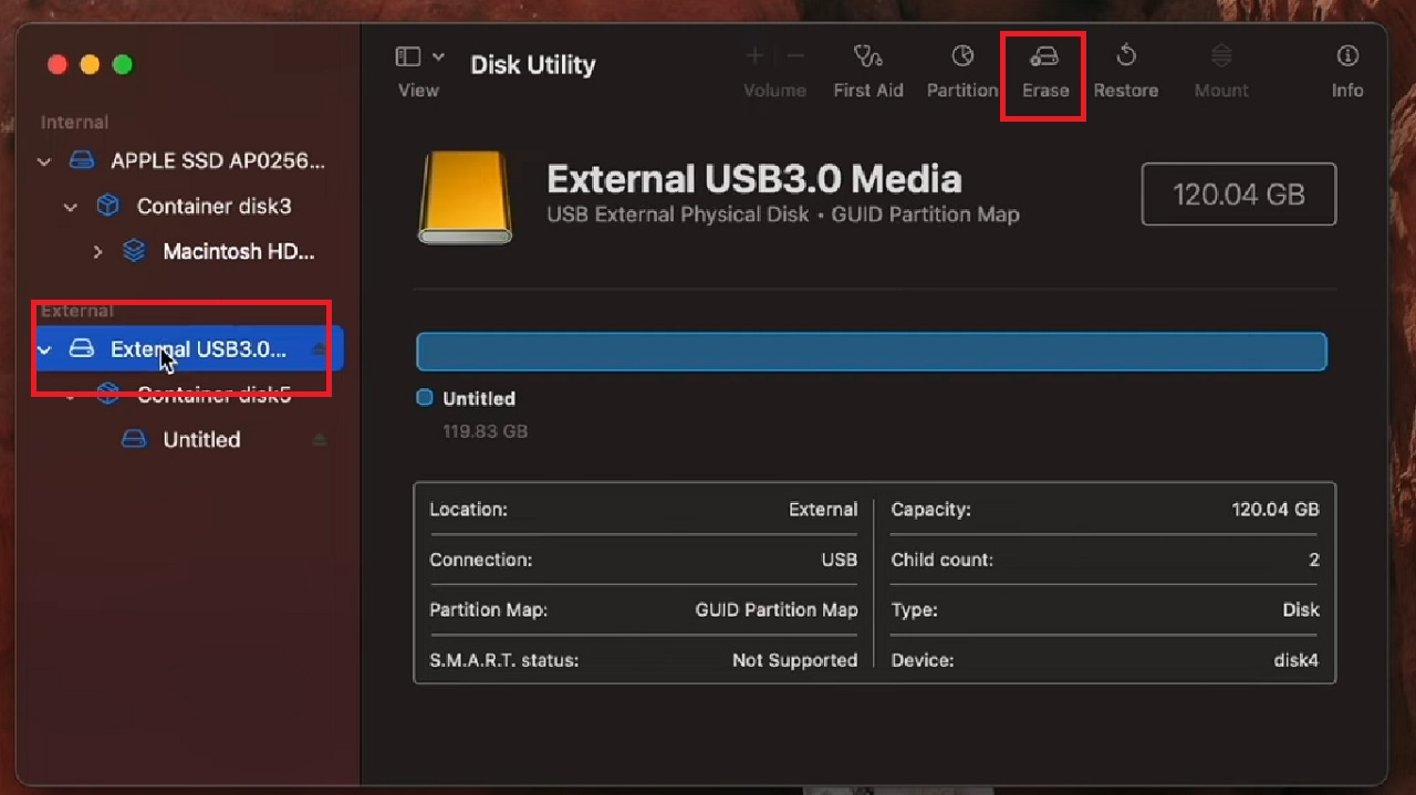 External USB3.0 Media