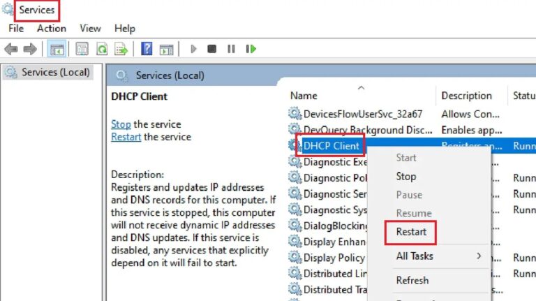 Fix DHCP Not Working Properly
