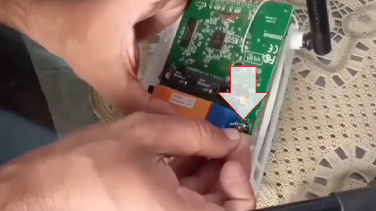 Fixing the reset switch