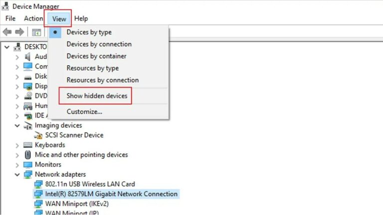 Fix Wi-Fi Network Adapter Not Working